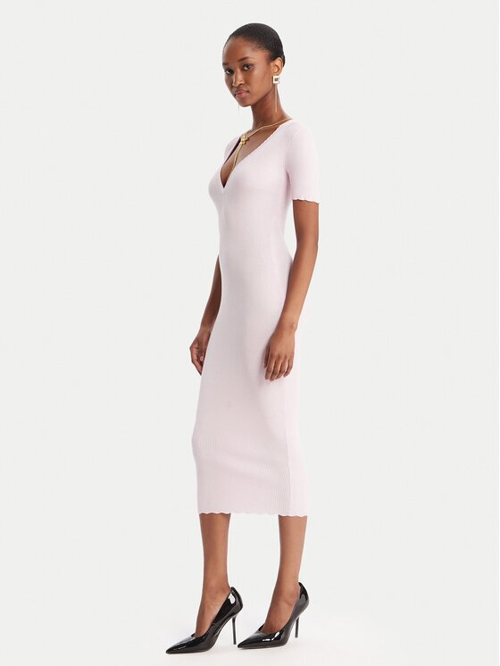 Elisabetta Franchi Плетена рокля AM-53S-51E2 Slim Fit