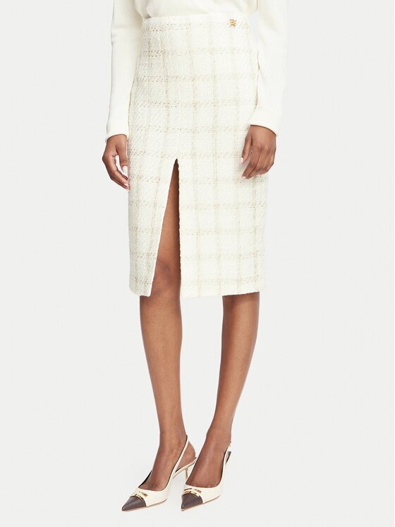 Elisabetta Franchi Пола тип молив GO-232-67E2-V440 Slim Fit