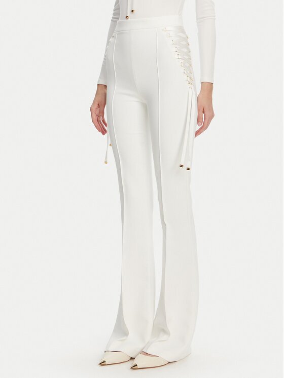 Elisabetta Franchi Текстилни панталони PA-083-51E2 Regular Fit