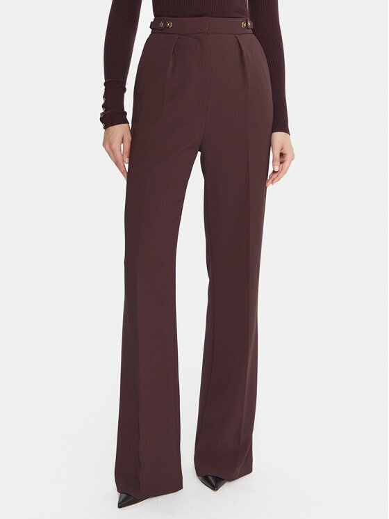 Elisabetta Franchi Текстилни панталони PA-099-56E2-V390 Regular Fit