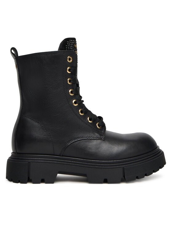Elisabetta Franchi Туристически oбувки Lace-Up Bootie F4A5-E0411-1251 D