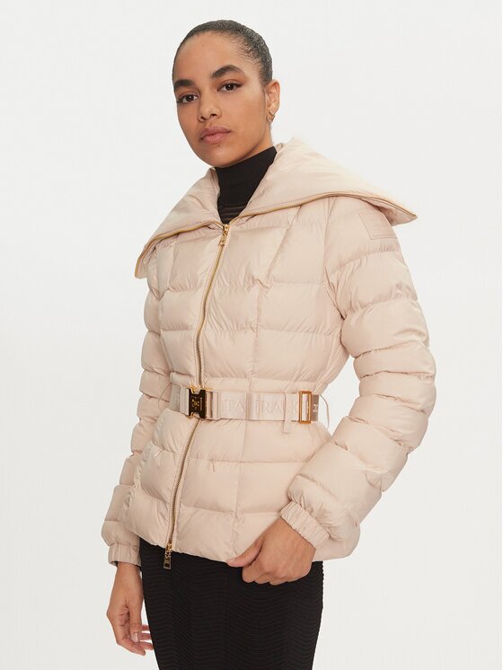 Elisabetta Franchi Зимно яке PI-76D-46E2-V680 Екрю Regular Fit