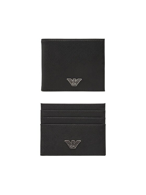 Emporio Armani Комплект портфейл и калъф за карти Y4R237 Y138E