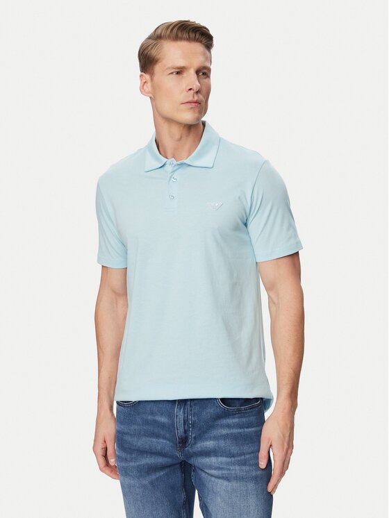 Emporio Armani Тениска с яка и копчета EM000571 AF20424 UC001 Regular Fit