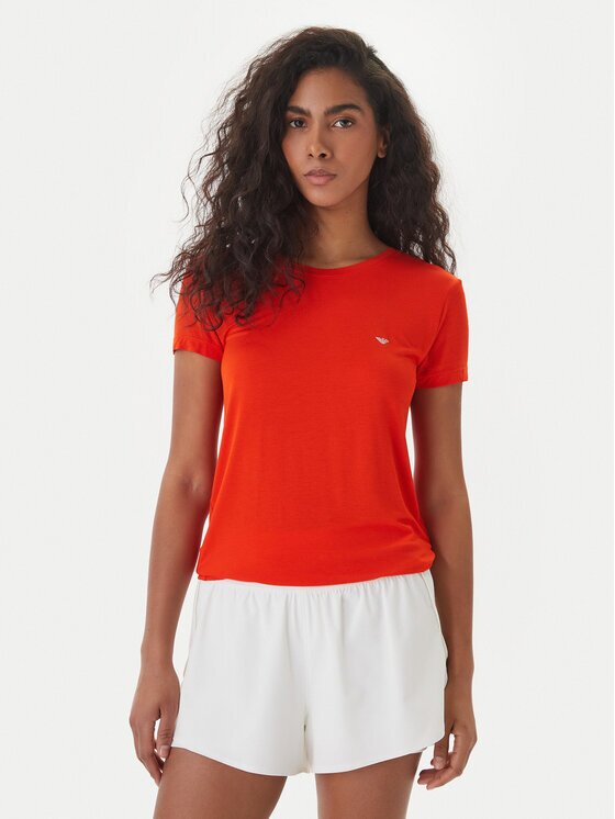 Emporio Armani Тишърт EW000408 AF19024 U5029 Regular Fit