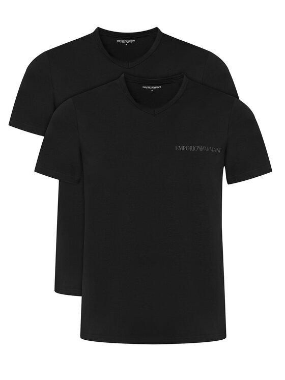 Emporio Armani Underwear Комплект тениски EM000392 AF10779 MC108 Черен Regular Fit