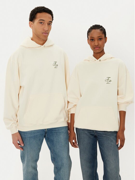 Filling Pieces Суитшърт Unisex Topiary 8069984 Екрю Regular Fit