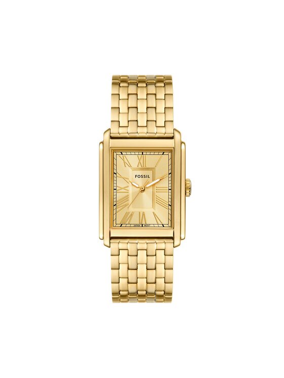 Fossil Часовник Carraway FS6009 Златист