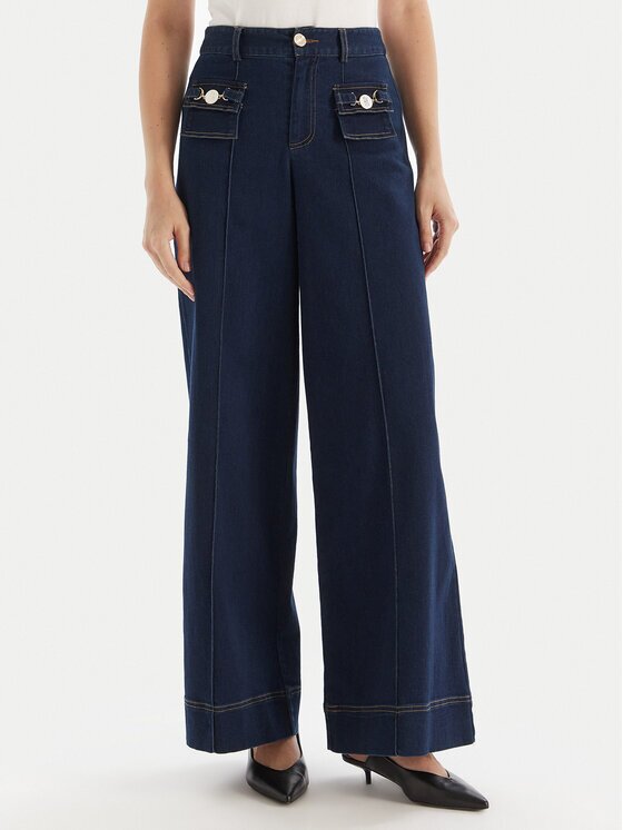 Fracomina Дънки FS25WV3004W78201 Wide Leg