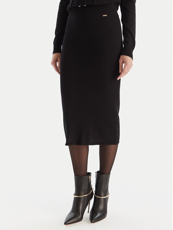 Fracomina Пола тип молив FR25WG4004K55601 Slim Fit