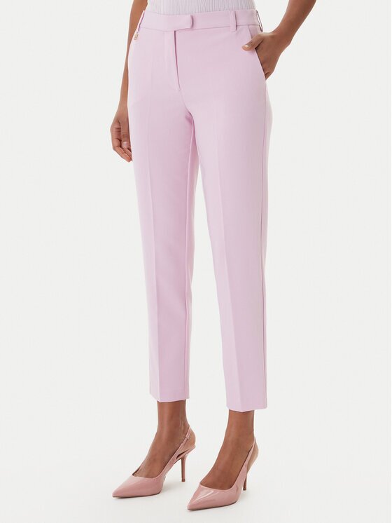 Fracomina Текстилни панталони FR26SV4002W42901 Slim Fit