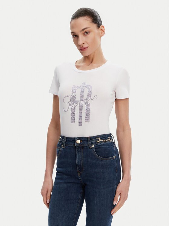 Fracomina Тишърт FP25ST3002J449N5 Slim Fit