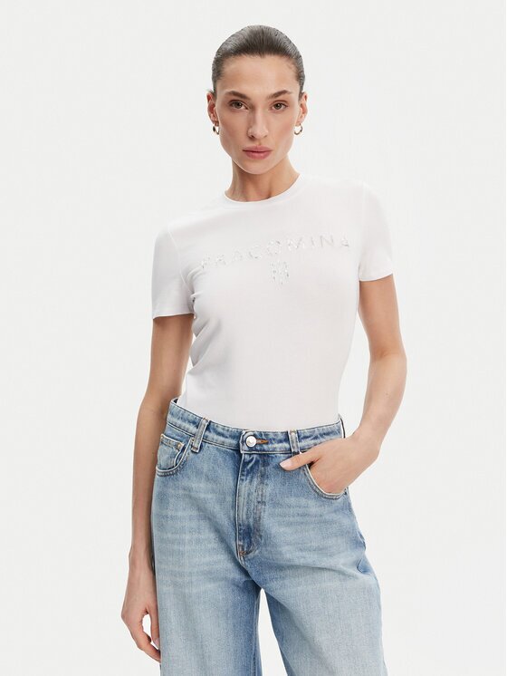 Fracomina Тишърт FP25ST3011J449N5 Slim Fit