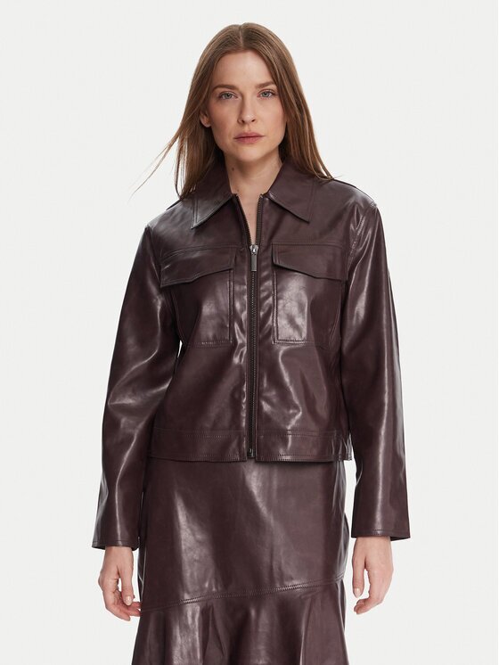French Connection Яке от имитация на кожа Price 75ZAL 60 Regular Fit