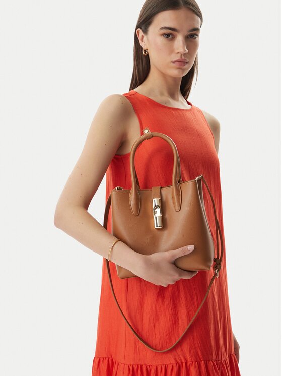 Furla Дамска чанта Goccia S WB01949 ARE000 KH 4557S Кафяв