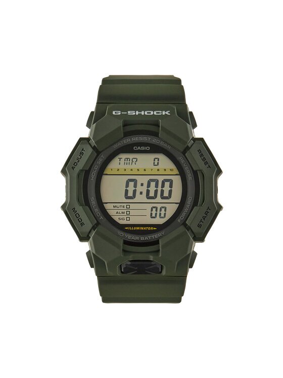 G-Shock Часовник GD-010-3ER Зелен