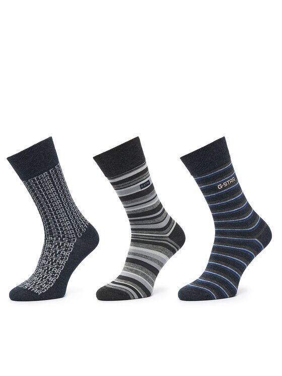 G-STAR Дълги чорапи CEO_AS__W_047_AW26 (3-PACK)