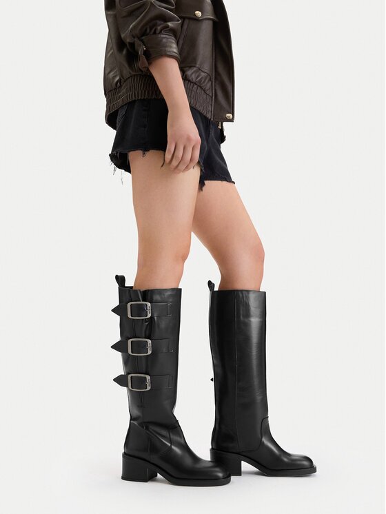 G-STAR Raw Ботуши EO-GUNES-4772-25 Черен