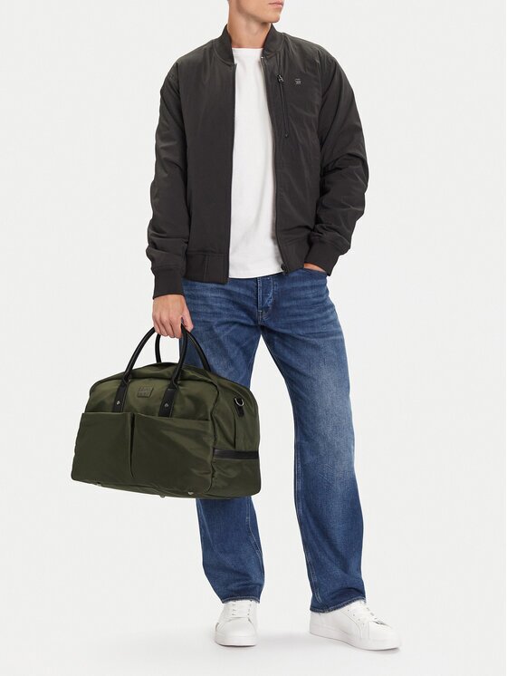 G-STAR Raw Чанта за уикенд EO-LEON-LX8740J Каки