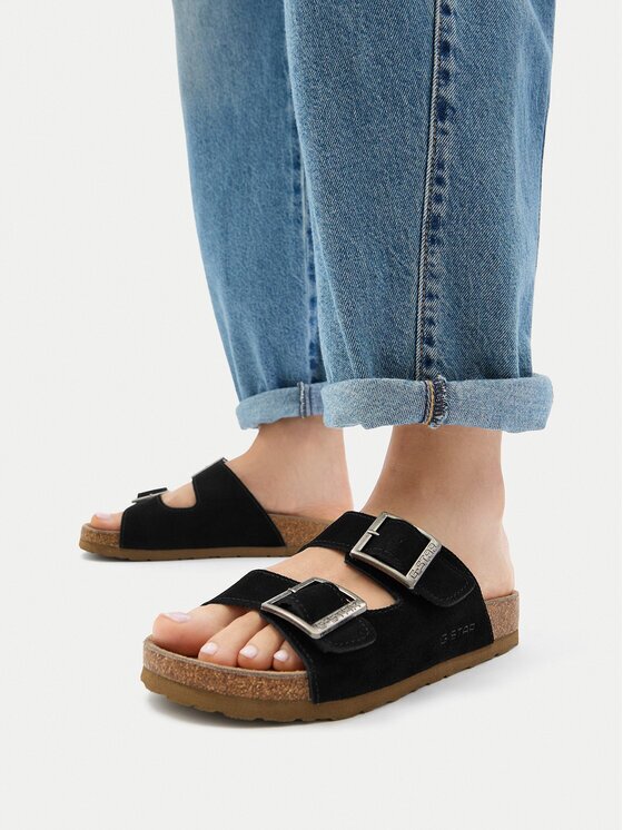 G-STAR Raw Чехли CWB-WS-1128-50-S Черен