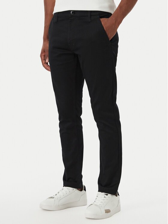 G-STAR Raw Чино панталони Chino 3.0 D25179 C105 Черен Skinny Fit