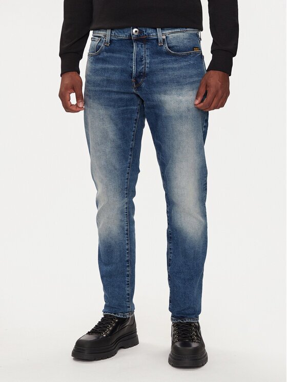 G-STAR Raw Дънки 3301 51003-C052 Син Tapered Fit