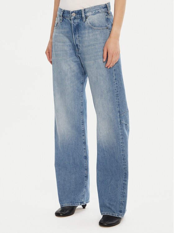 G-STAR Raw Дънки Bowey 3D D25372-E266 Син Boyfriend Fit