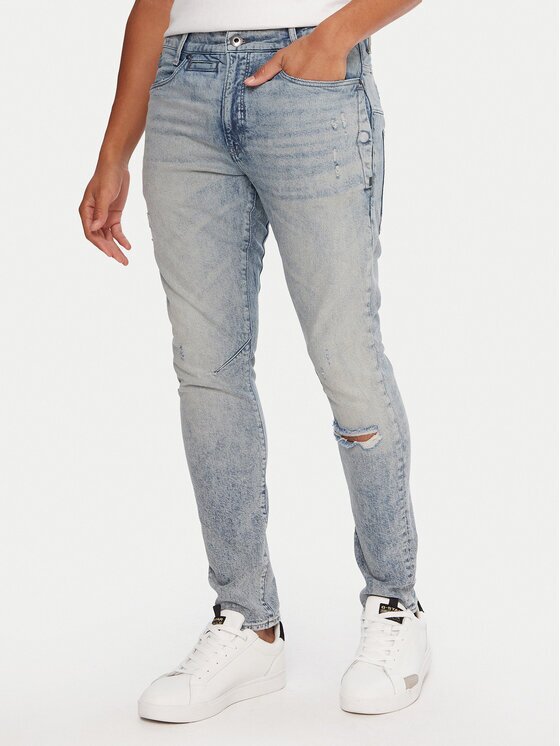 G-STAR Raw Дънки D-Staq 3D D05385-E106 Син Slim Fit