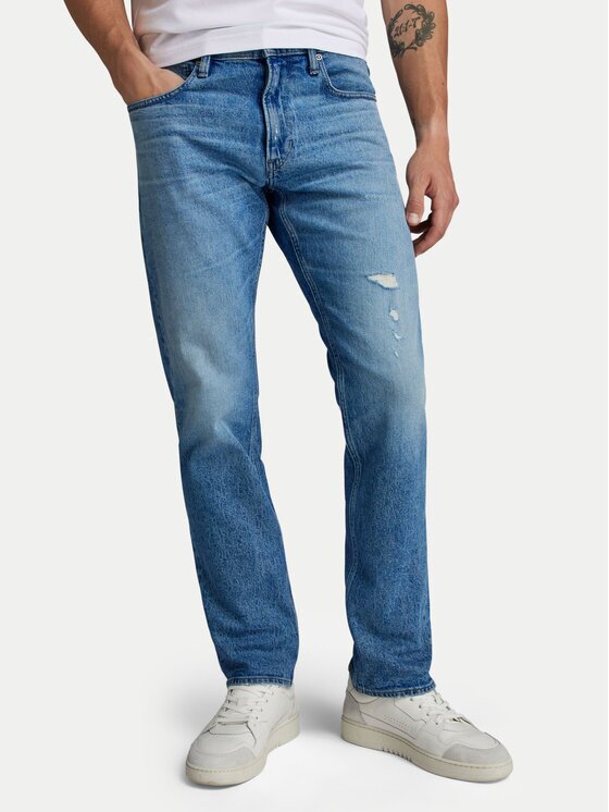 G-STAR Raw Дънки Mosa D23692-D503 Син Straight Fit