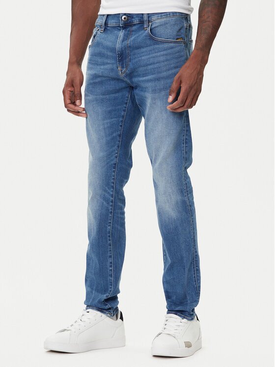 G-STAR Raw Дънки Revend 51010-8968-6028 Тъмносин Skinny Fit