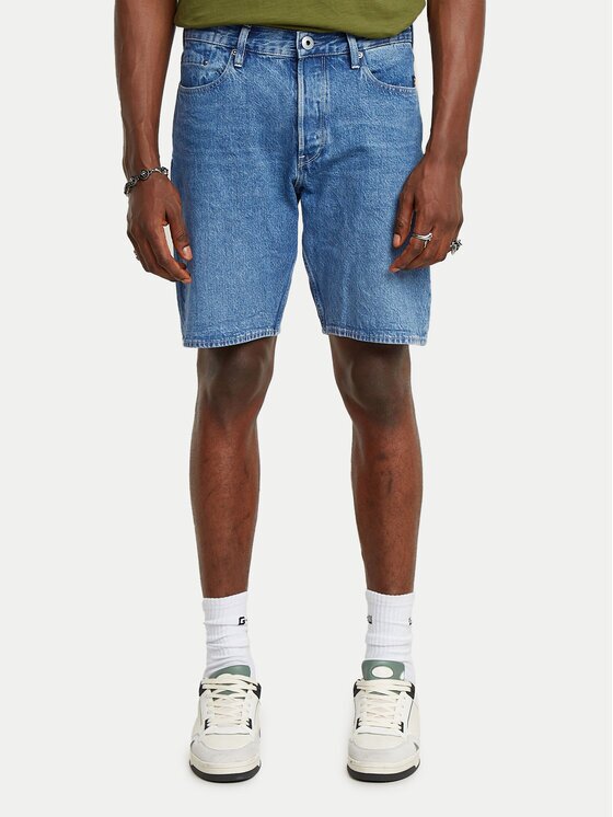 G-STAR Raw Дънкови шорти Dakota D24411-D436 Син Slim Fit