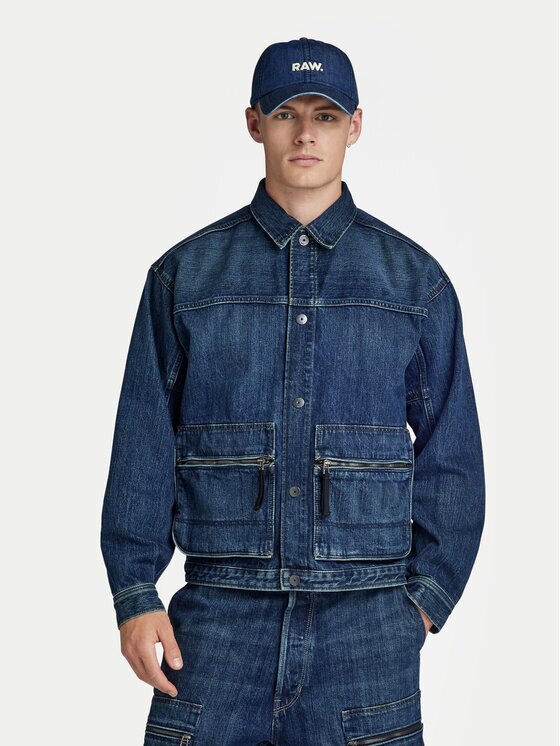 G-Star Raw Дънково яке Utility D24330-D577-G334 Regular Fit