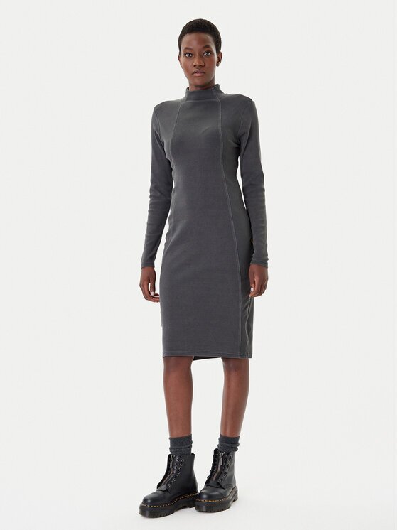 G-STAR Raw Ежедневна рокля D27164-E127 Черен Slim Fit