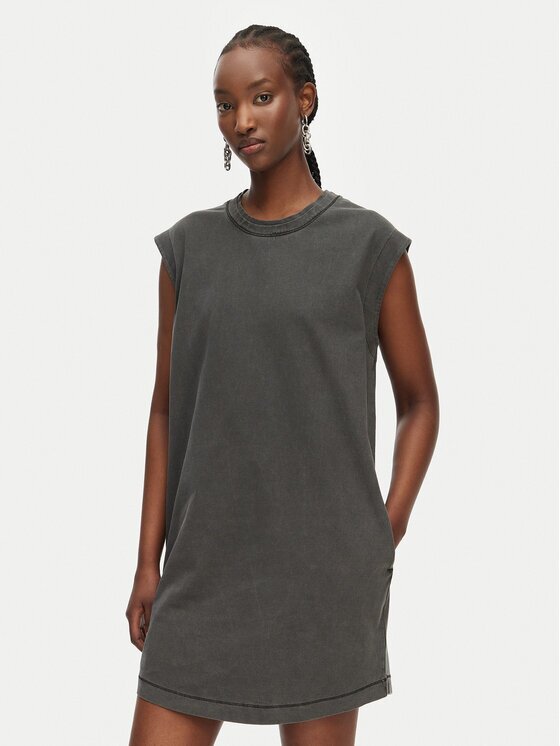 G-STAR Raw Ежедневна рокля Washed D28704-E401 Черен Relaxed Fit