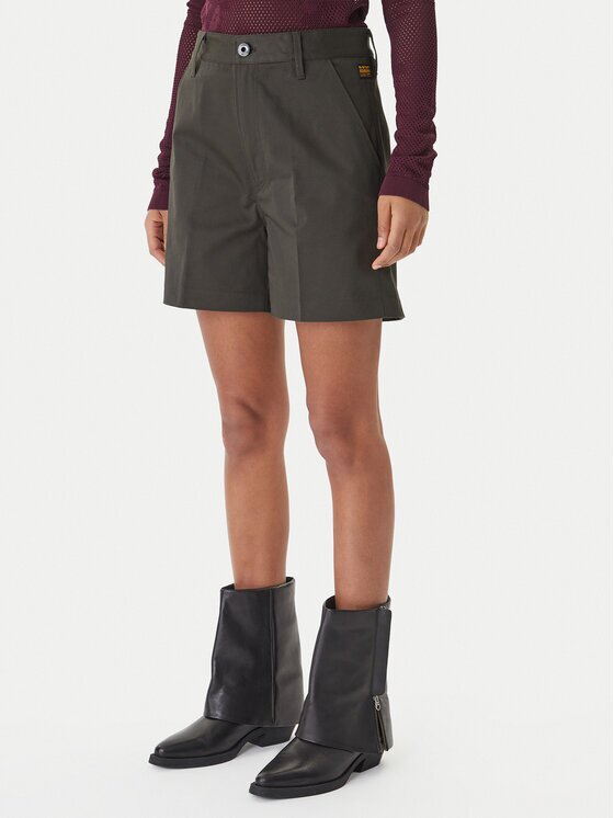 G-STAR Raw Шорти от плат D29089-5126 Сив Regular Fit