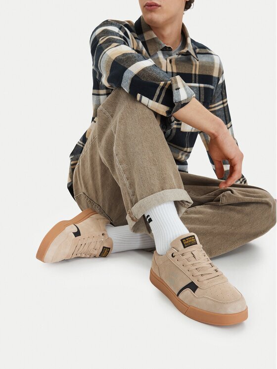 G-STAR Raw Сникърси EO-SANDER-02 Бежов