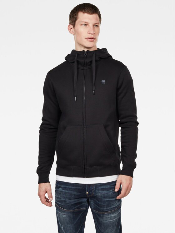 G-STAR Raw Суитшърт Premium Core D16122-C235-6484 Черен Regular Fit