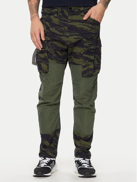 G-Star Raw Текстилни панталони 3D Cargo 2.0 D24308-D386-G393 Tapered Fit