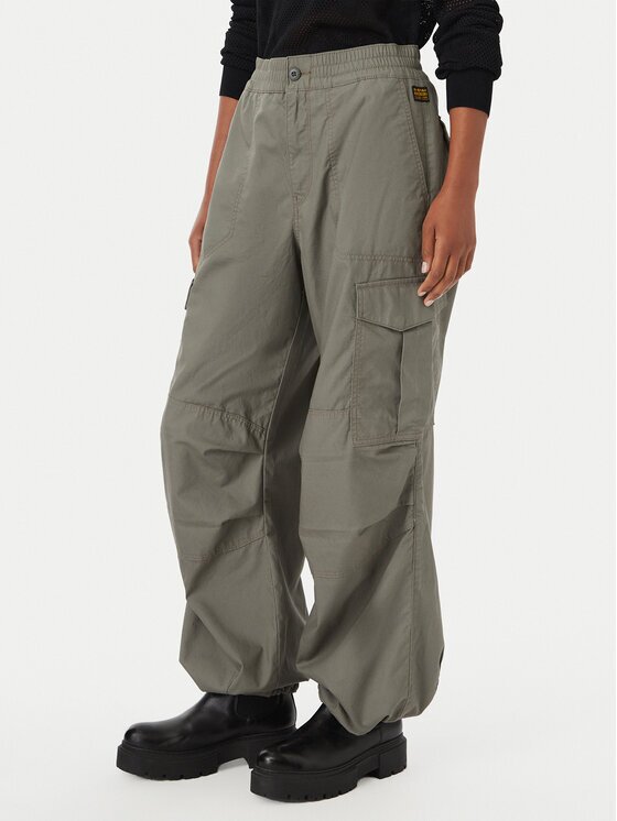 G-STAR Raw Текстилни панталони D29375-D387 Зелен Loose Fit