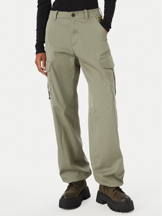 G-STAR Raw Текстилни панталони D29512-5126 Зелен Straight Fit