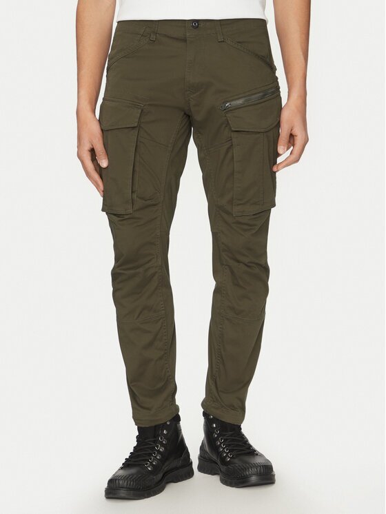 G-STAR Raw Текстилни панталони Rovic D02190-5126-6059 Зелен Tapered Fit