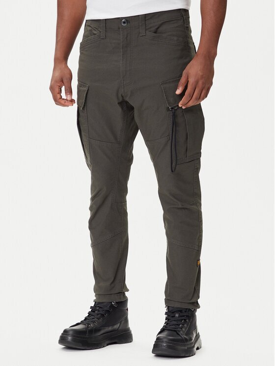 G-STAR Raw Текстилни панталони Zip Pocket 3D D24307-E172 Зелен Skinny Fit