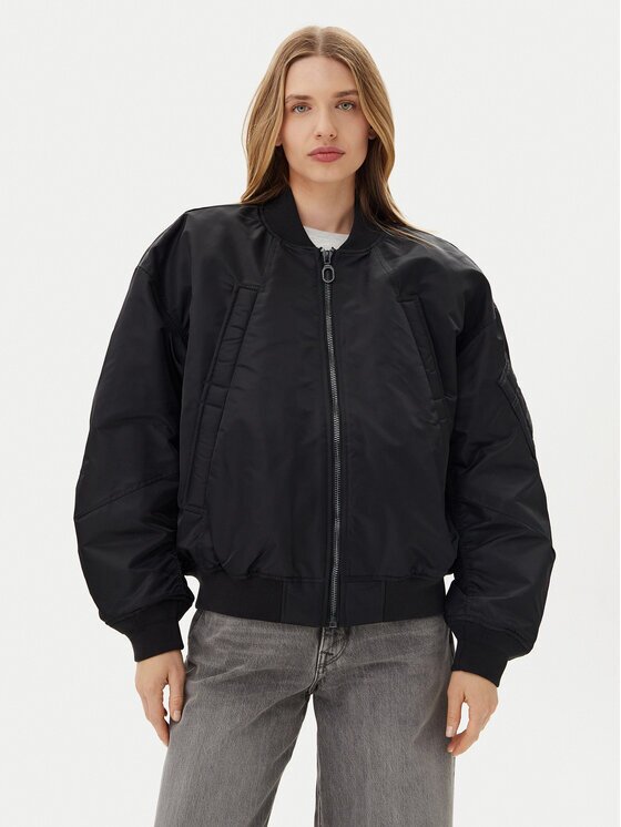 G-STAR Raw Яке бомбър Macro D25989-C143 Черен Oversize