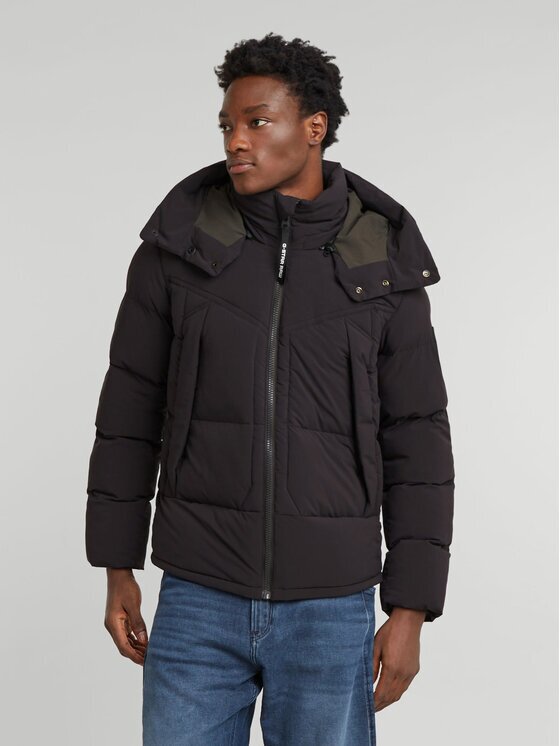 G-STAR Raw Зимно яке G- Whistler D25345-D518 Черен Regular Fit