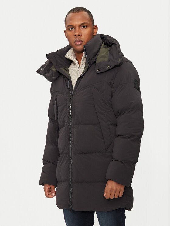 G-STAR Raw Зимно яке G- Whistler D25347-D518 Черен Regular Fit