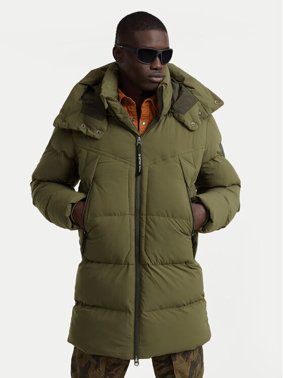 G-STAR Raw Зимно яке G- Whistler D25347-D518 Зелен Regular Fit