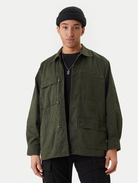 G-STAR Риза-яке D28340-E396 Зелен Oversize