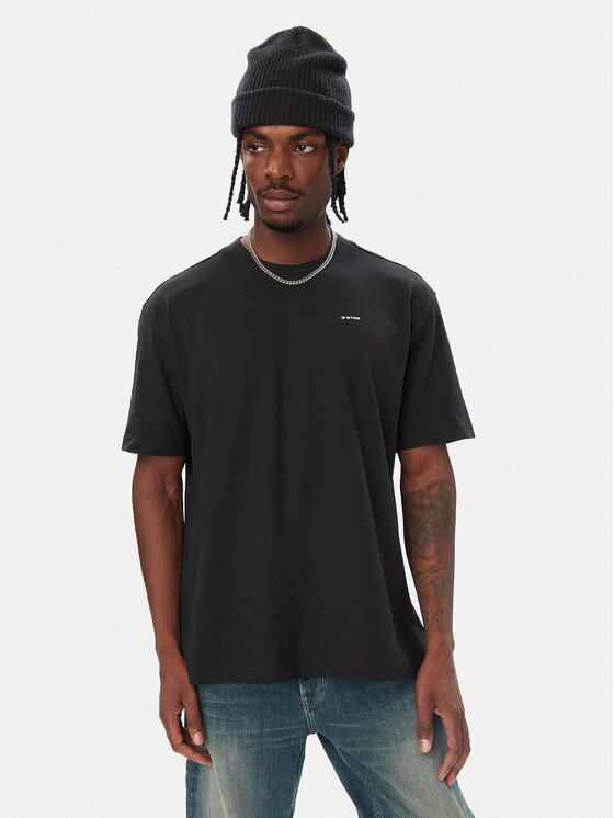 G-STAR Тишърт Base D28588-D593 Черен Regular Fit