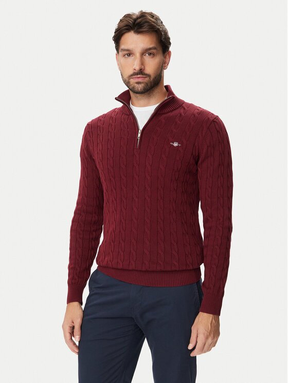 Gant Пуловер 8050603 Екрю Regular Fit