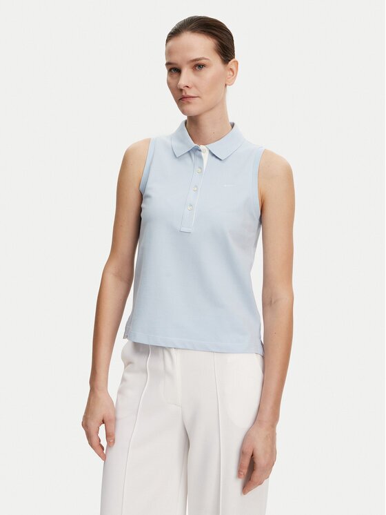 Gant Тениска с яка и копчета 4200560 Regular Fit